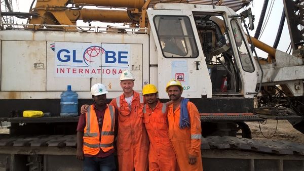 Worked as a pile driver operator in Nigeria for a project of Dangote group. Operated the Hitachi 230-3 PD/KH500-2/CX900 GLS and 230 GLS